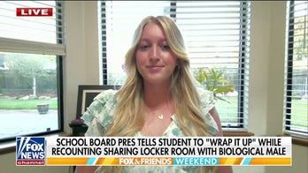 CA student details experience being forced to share locker room with biological male 