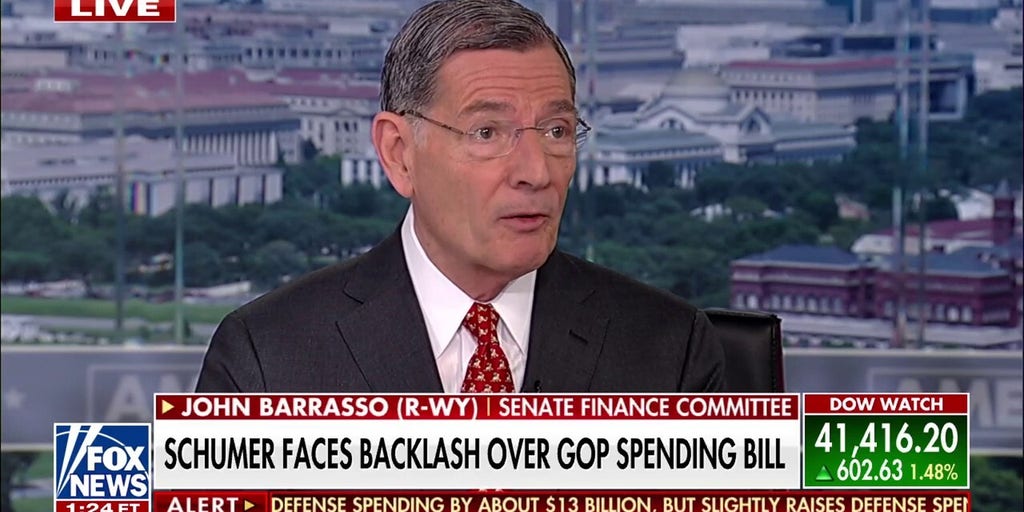 Democrats voice outrage after Sen. Schumer backs GOP spending bill