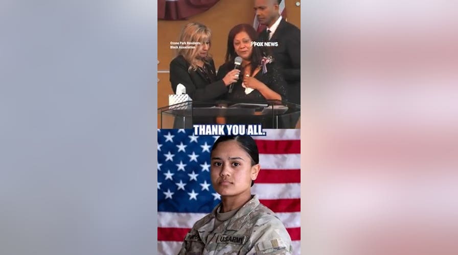 Slain American soldier’s mother delivers EMOTIONAL funeral remarks