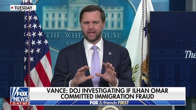 JD Vance fills in for Karoline Leavitt, discusses Ilhan Omar immigration fraud