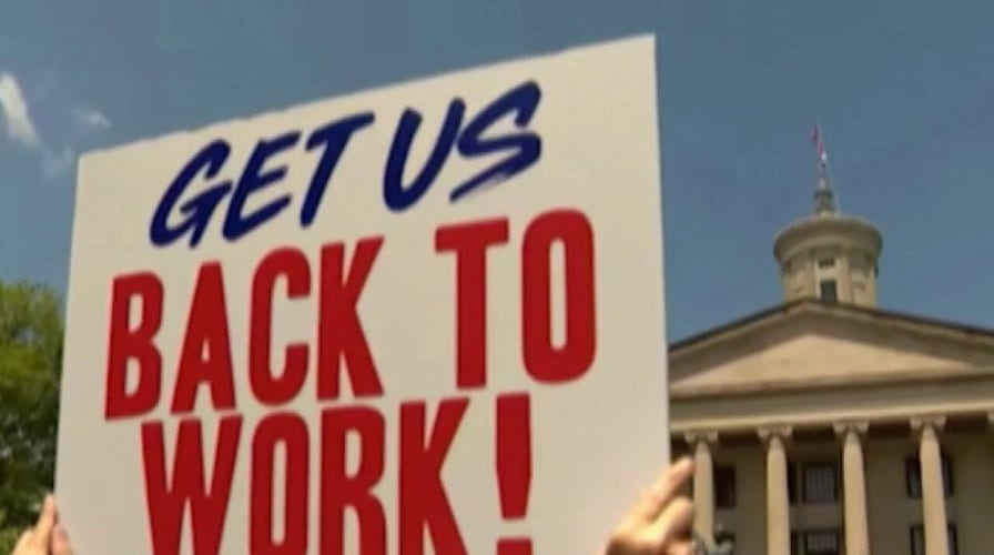 Back to work: Many anticipate slow process to re-open America