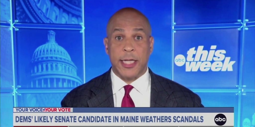 Cory Booker on Maine Democrat Graham Platner's latest controversy
