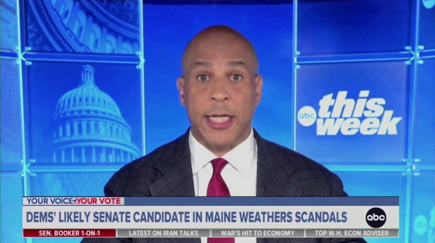 Cory Booker on Maine Democrat Graham Platner's latest controversy