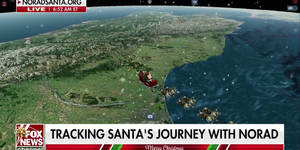 Tracking Santa's journey with NORAD