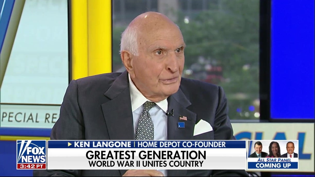 World War II stands as the 'last noble war': Home Depot co-founder