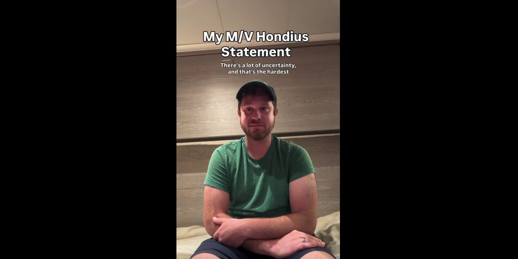 Man trapped on cruise ship amid hantavirus outbreak shares his statement