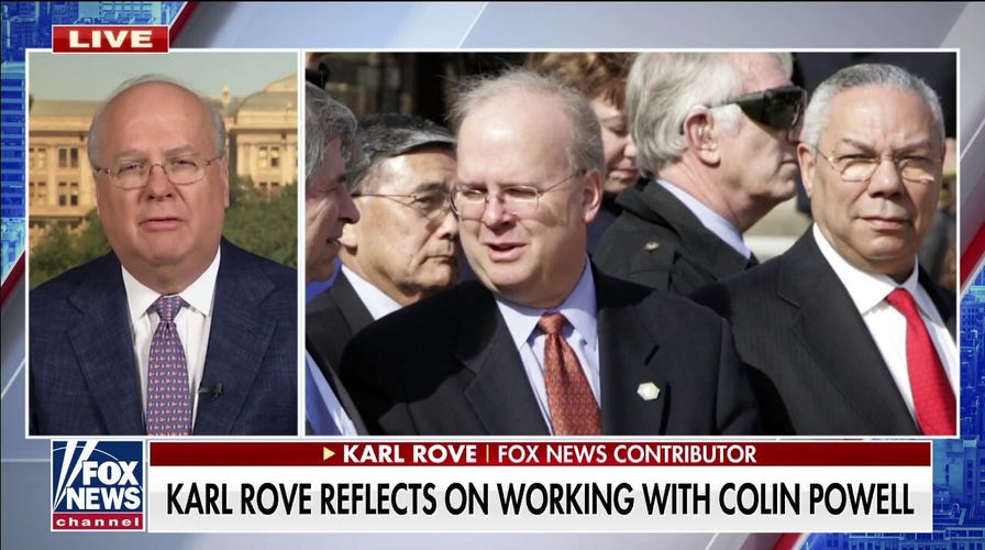 Karl Rove on Colin Powell's love of America, regrets over his WMD testimony