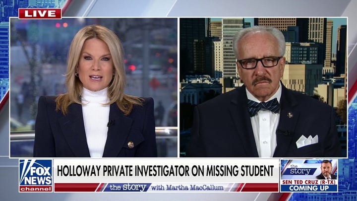 Authorities need to target individual last seen with missing college student, Holloway private investigator says