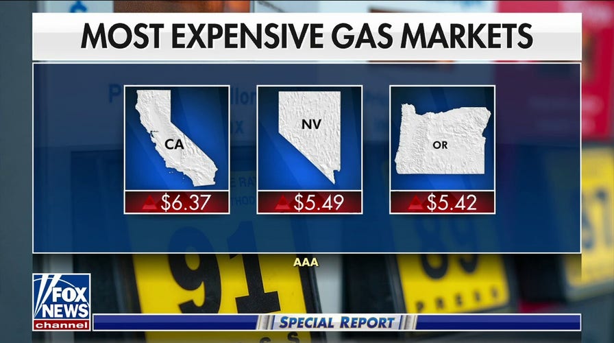 Gas prices on the rise nationwide