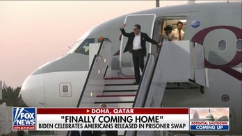 Americans released in prisoner swap will land in D.C. late Monday 