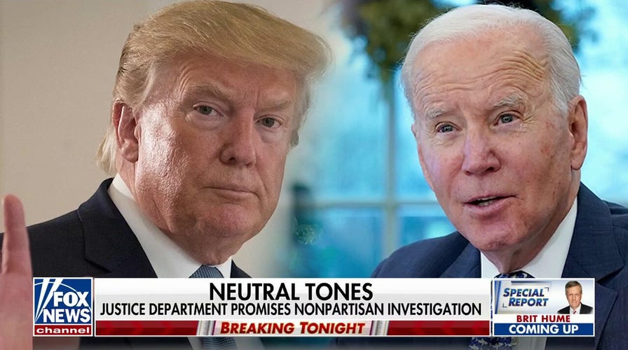 DOJ promises nonpartisan investigation as FBI searches Biden's Wilmington home