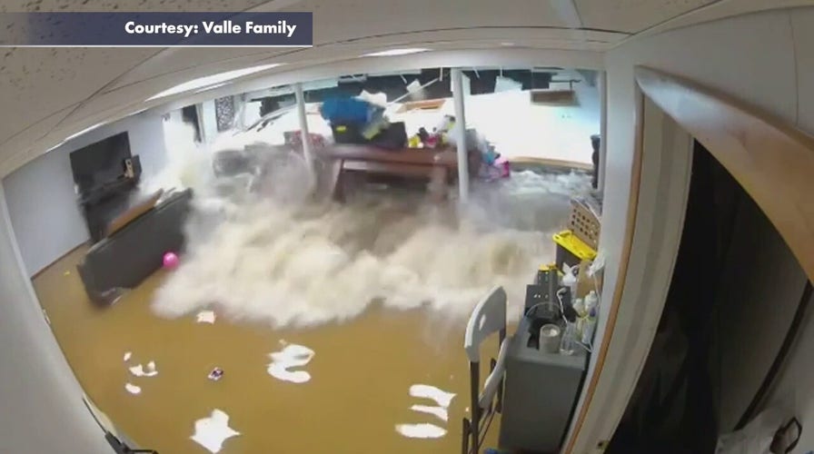 Ida floodwaters burst through New Jersey basement