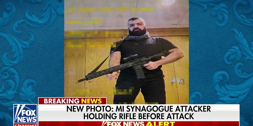 JUST IN: Photo of Michigan synagogue attacker holding a rifle obtained by Fox News