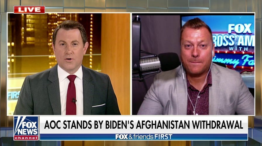 AOC backs Biden over troop withdrawal