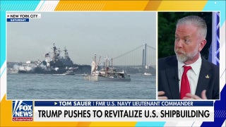 Former Navy commander on revitalizing US shipbuilding amid challenges
