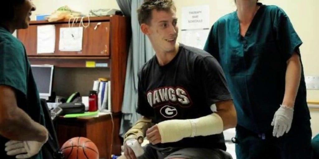 Johnny Joey Jones reflects on losing his legs in Afghanistan 10 years ago