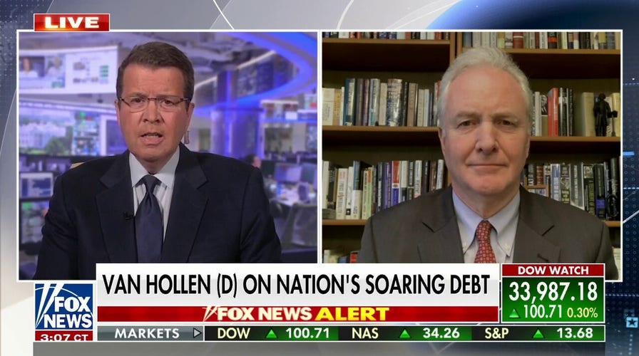 Sen. Chris Van Hollen: McCarthy is trying to play politics with the debt ceiling