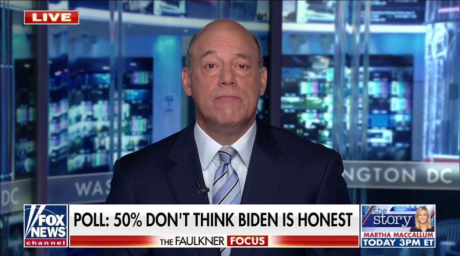 Ari Fleischer torches Biden's 'reckless' rhetoric as approval rating plunges