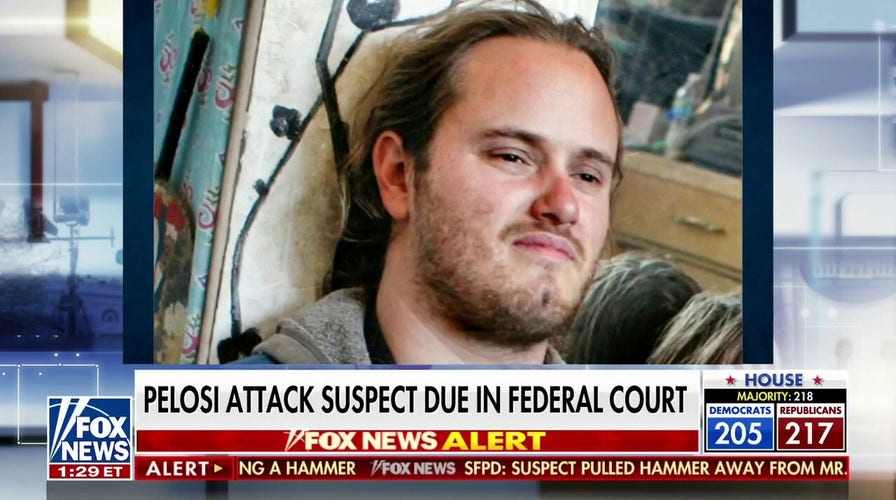 Paul Pelosi’s suspected attacker to appear in federal court