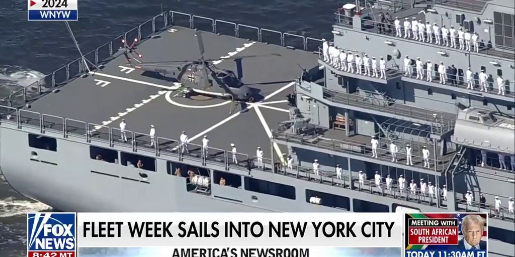NYC Fleet Week kicks off as Marines, Navy mark 250th anniversary