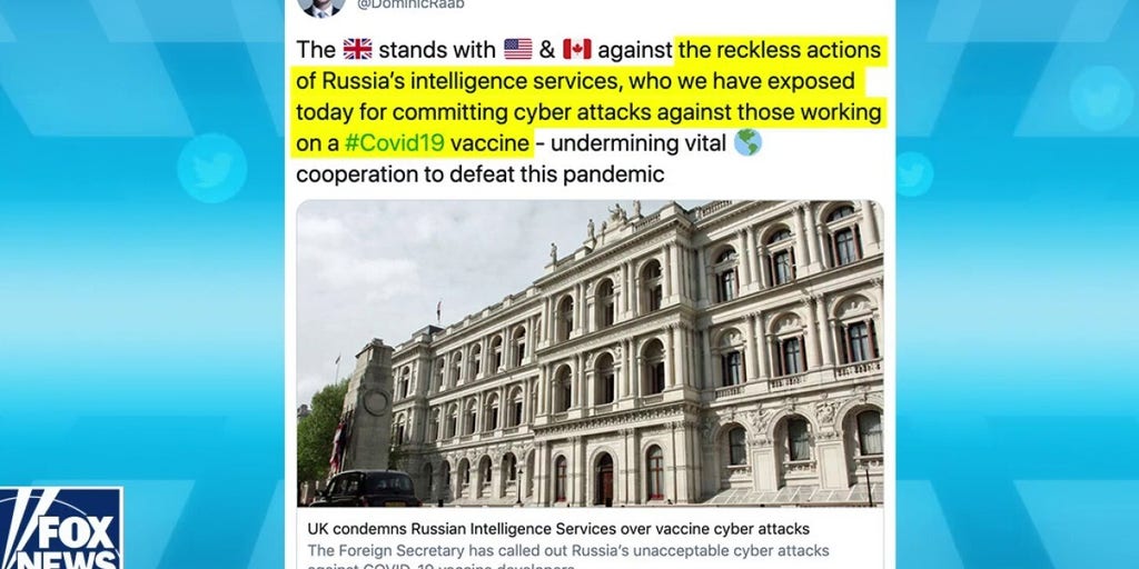 Russia accused by US, Britain, Canada of trying to steal information from COVID19 vaccine