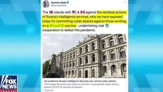 Russia accused by US, Britain, Canada of trying to steal information from COVID-19 vaccine researchers