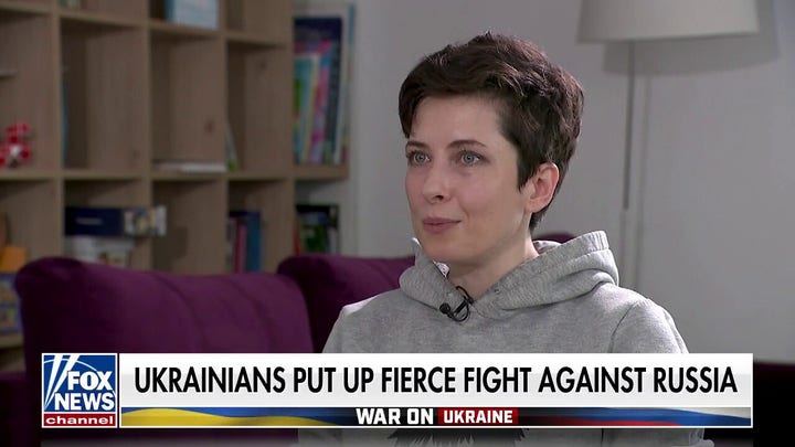 Benjamin Hall talks with Ukrainian mother: 'We have a tradition of resistance'