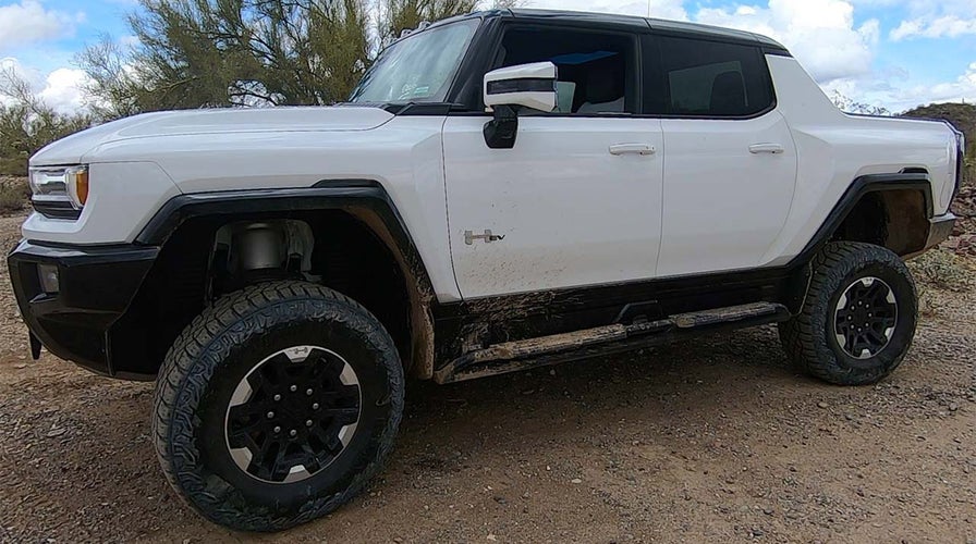 Gmc hummer deals ev height