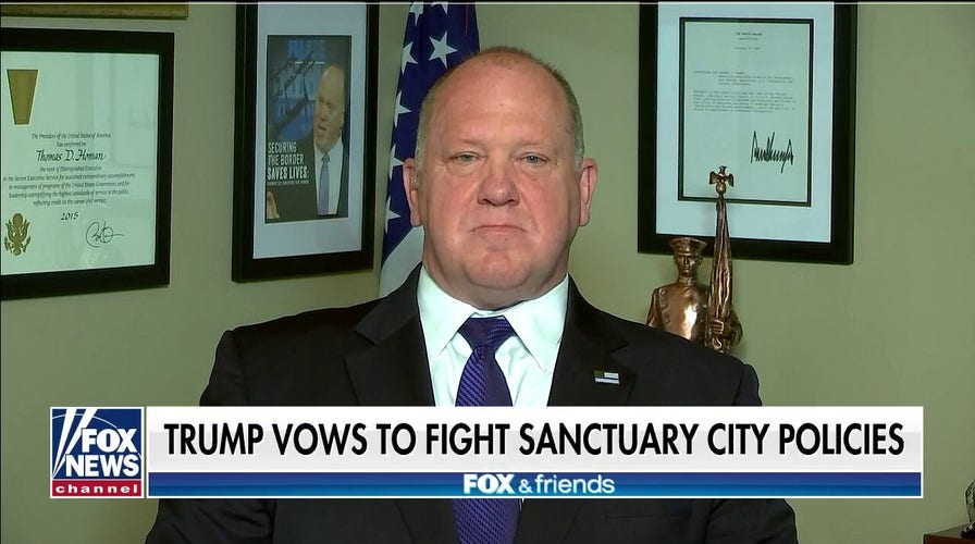 Tom Homan: President Trump right to combat sanctuary cities