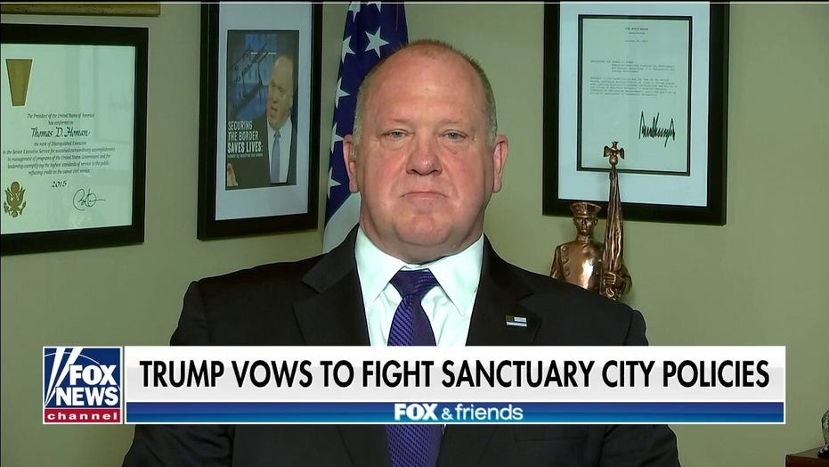 Tom Homan: President Trump's Action Against Sanctuary Cities Will ...