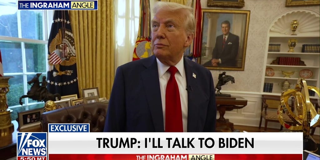 WATCH: President Trump gives an exclusive tour of the Oval Office