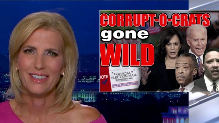 Ingraham: It's 'Corrupticrats Gone Wild' as Sharpton reemerges to inflame election law takeover 'activism'
