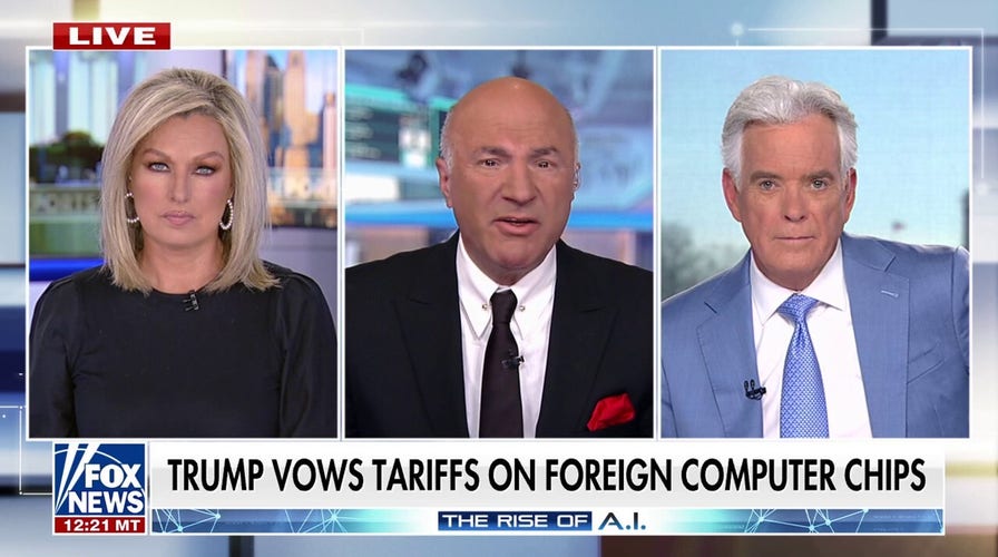 'The country with the best AI will win the future of warfare,' Kevin O'Leary says on Chinese competition