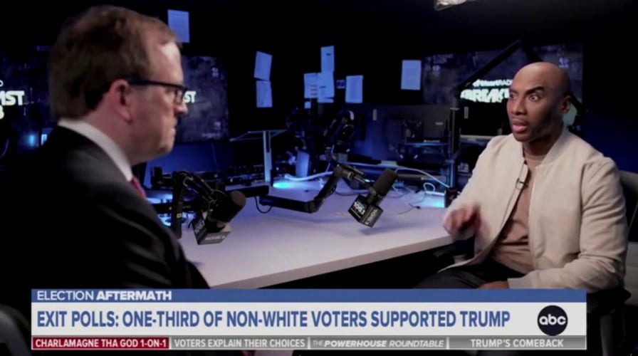 Charlamagne sorprendido por las encuestas a pie de urna que muestran que Trump gana al 33% de los votantes de color