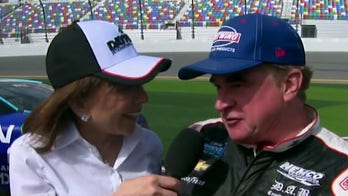 'Justice' on the track: Judge Jeanine checks out the scene at Daytona ahead of another first for President Trump