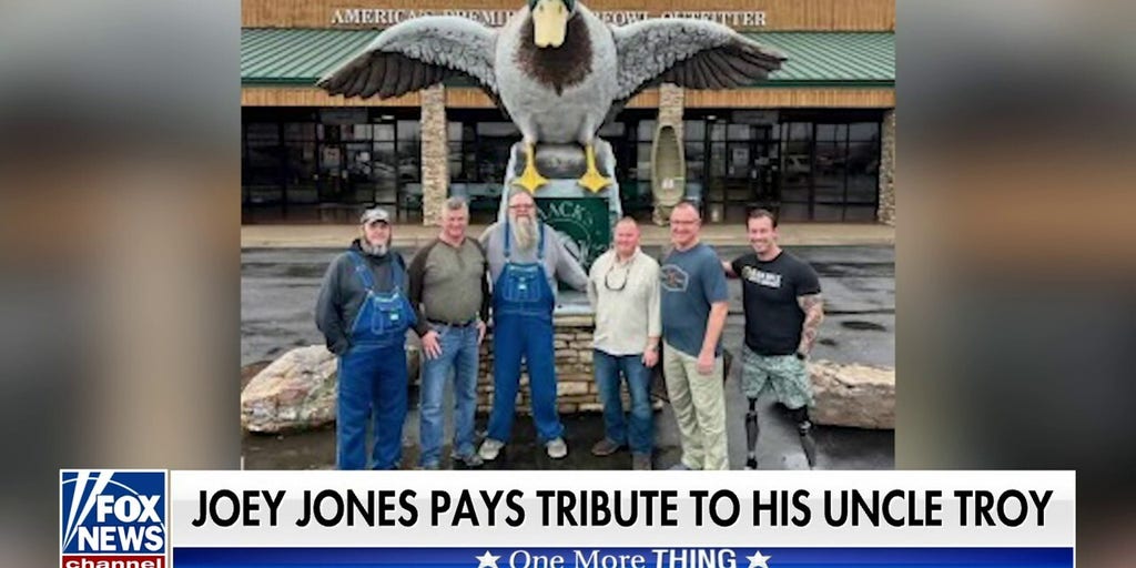 Johnny 'Joey' Jones pays tribute to his Uncle Troy
