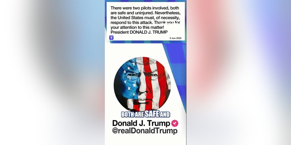 Trump says Iran shot down US helicopter