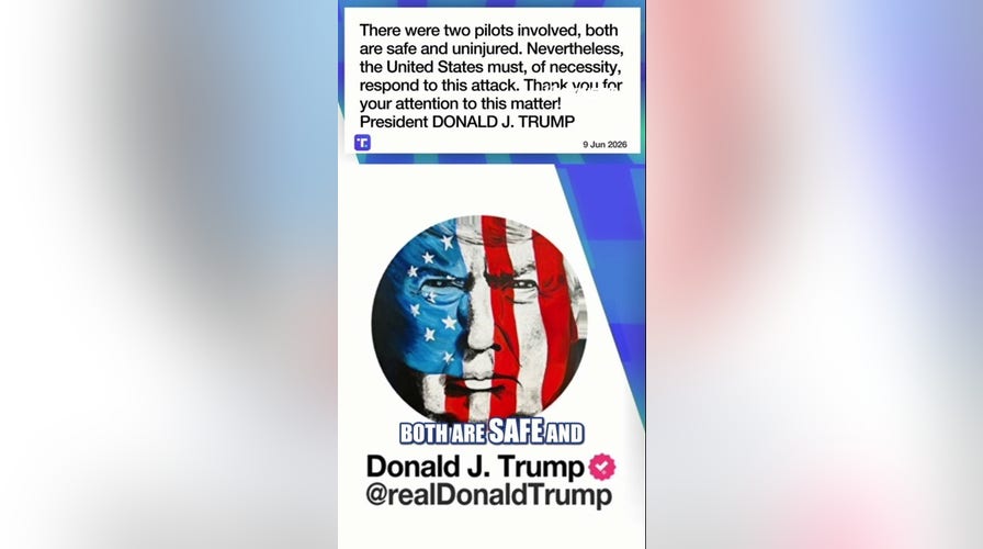Trump says Iran shot down US helicopter