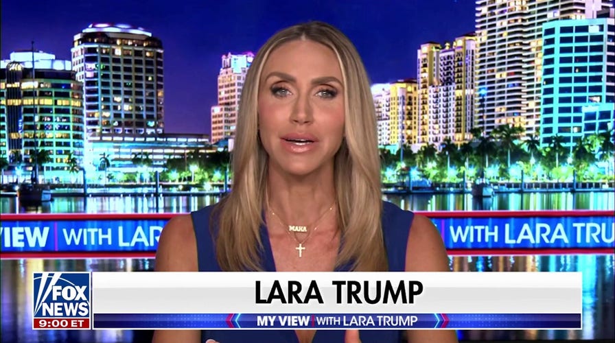  Lara Trump: The president is  is here to clean up the 'mess' that's been 'drowning this country'
