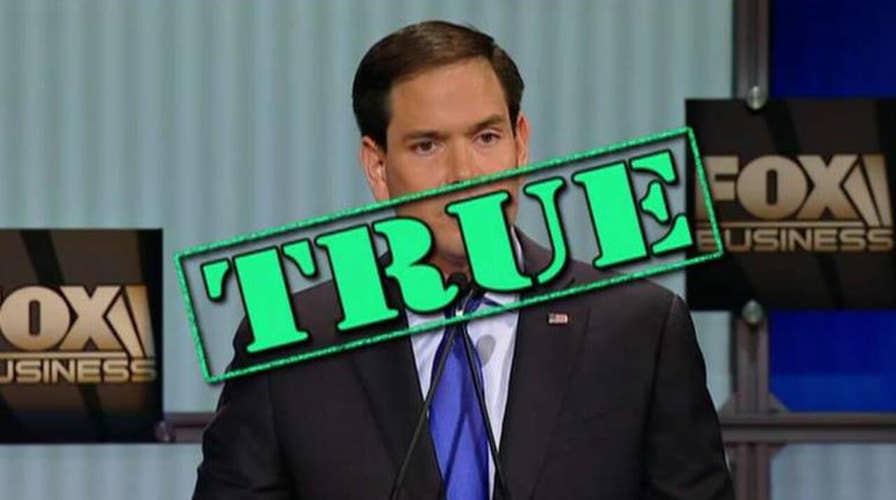 Fact checking GOP candidates' debate claims