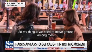 VP Harris gets caught on hot mic admitting her campaign is struggling with male voters - Fox News