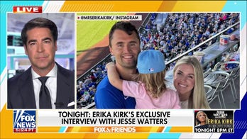 Jesse Watters reveals emotional moments from Erika Kirk interview