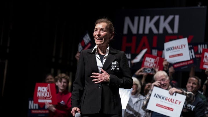 Seen and Unseen: Judge Judy would vote for Nikki Haley even if she were a ‘frog’
