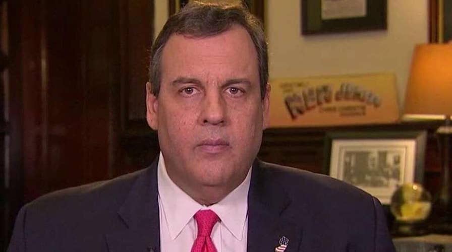 Christie slams Obama's legacy, defends record as governor
