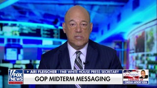 Town halls are now attended by professional Democratic protestors, Ari Fleischer says