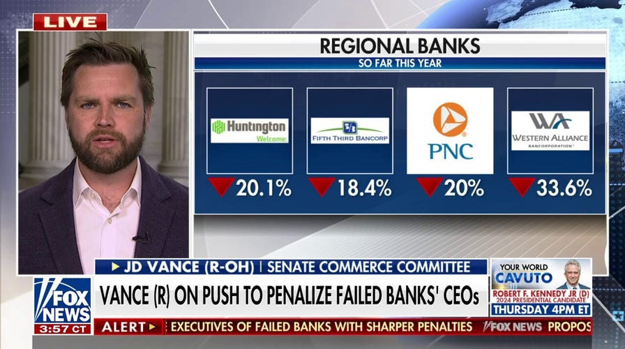 JD Vance: We need to be tough on banks to preserve our banking ecosystem