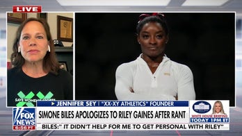Simone Biles apologizes to Riley Gaines after 'personal attacks'