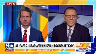 Russia launches strike in Ukraine, negotiations in jeopardy