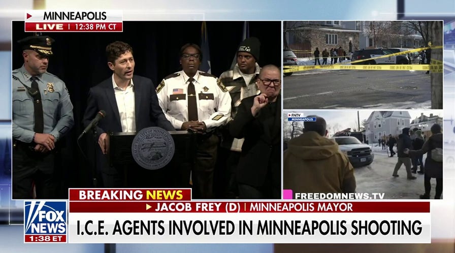 Minneapolis Mayor Jacob Frey blames ICE agents for shooting