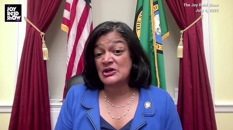 Rep. Pramila Jayapal claims one of the most "inspiring" things she has seen is when people obstruct ICE